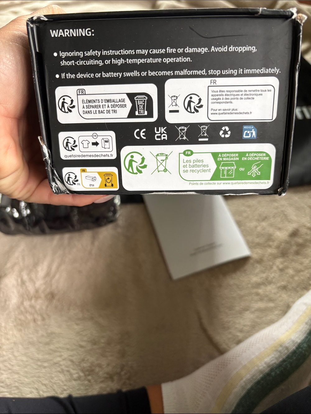 Intelligent Heating Men's Heated Gloves - Black - Picture 2 of 8